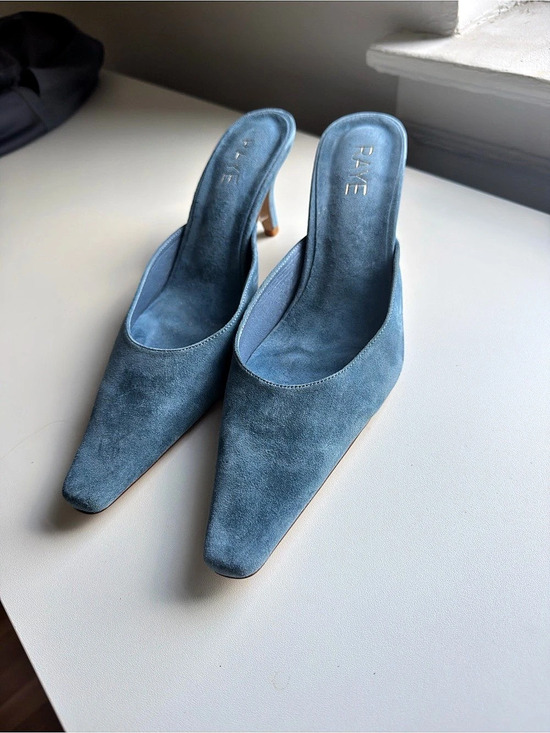 RAYE Shoes - RAYE Pointed Toe Heels in Blue